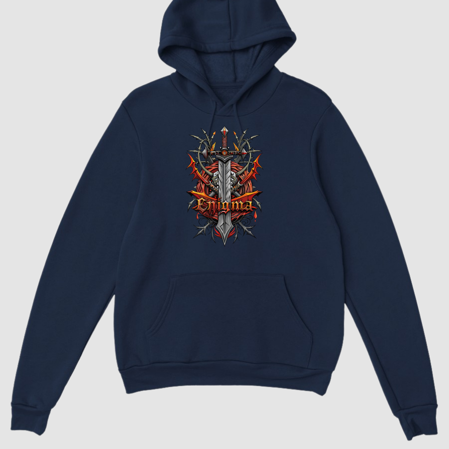 Hoodie Basic Kadın Lacivert